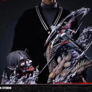 Levi &Mikasa Vs The Founding Titan